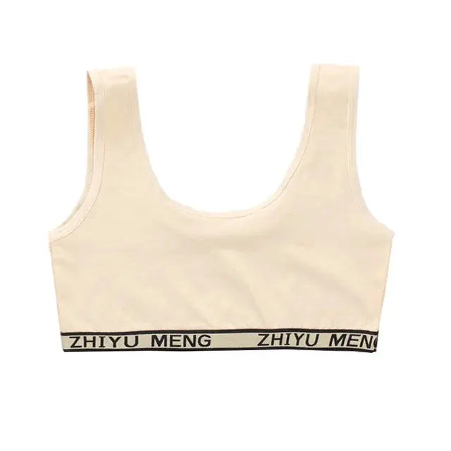 Cotton Training Bras for Growing Girls