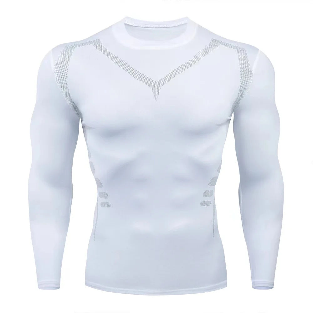 Long Sleeve Fitness T Shirt for Men