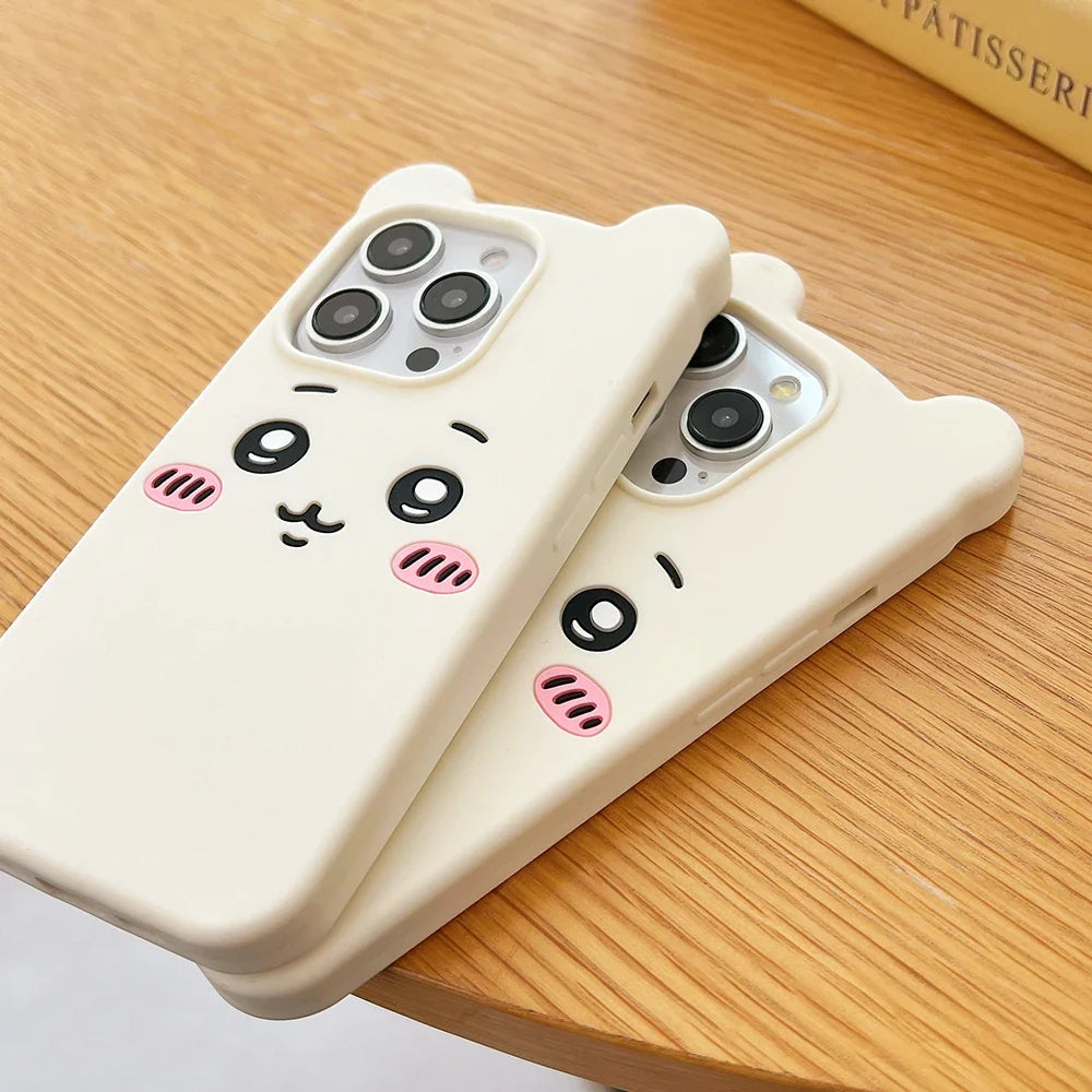 Cute Comics Cartoon Chiikawas Soft Silicone Phone Case