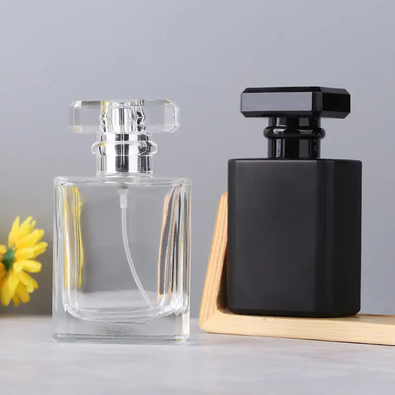 30ml 50ml 100ml Portable Perfume Bottle Squirt Travel Refillable Spray Bottle Glass Empty Sample Sub-Bottling Travel Essentials