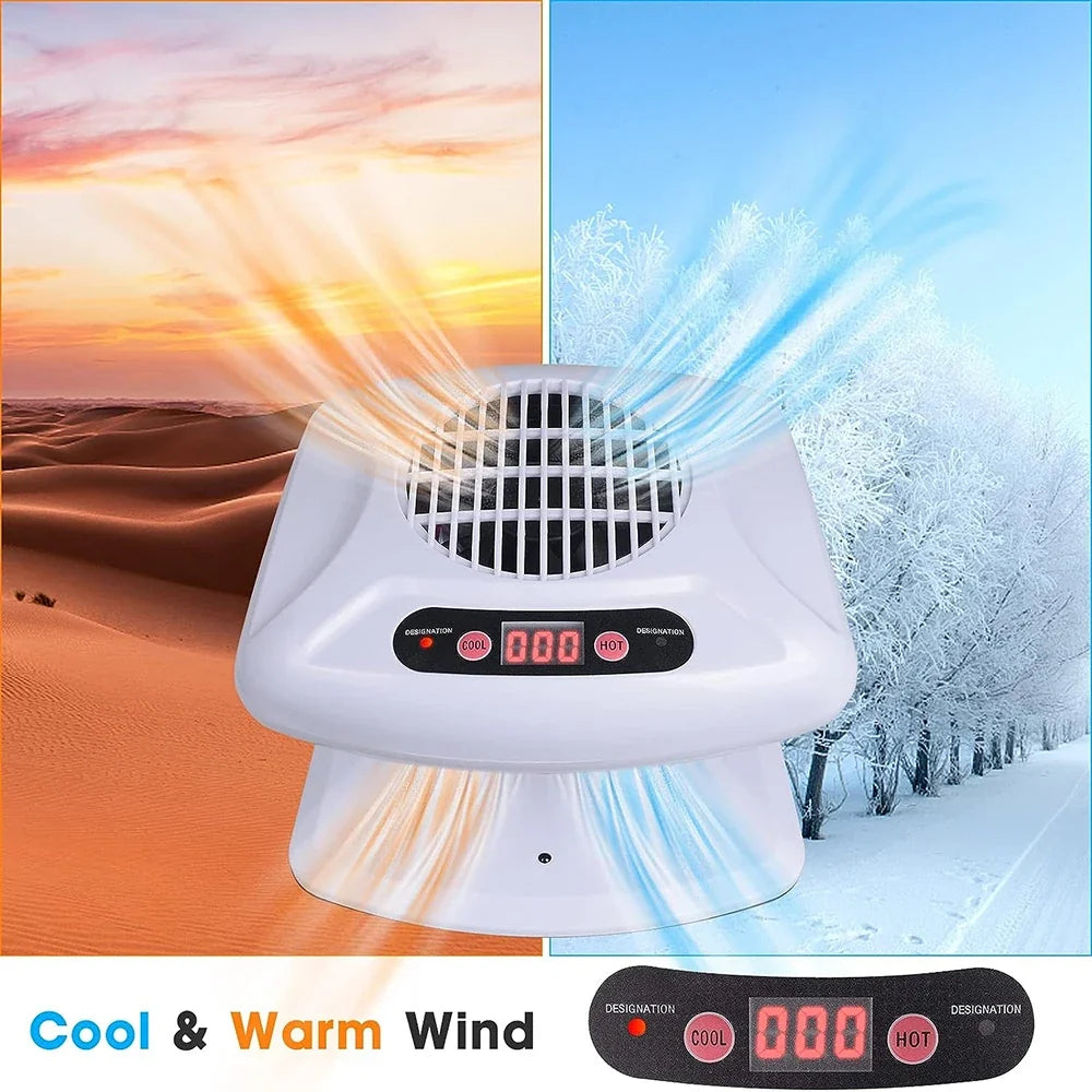 LULAA Air Nail Dryer Automatic Sensor 300W Timing Nail Fan Blow Hands and Feet Warm & Cool Wind Blower Dryer For Nail Polish