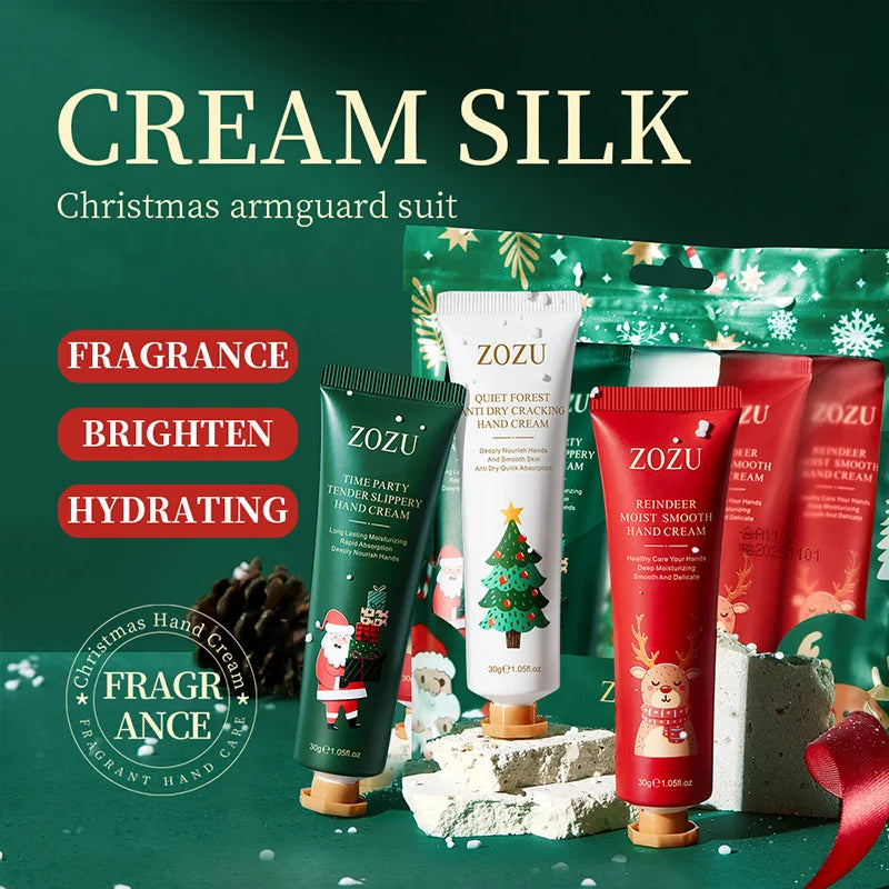 Rice Hand Cream Volumizing Rejuvenating Nourishing Moisturizing Refreshing Non-Greasy Hand Care Cream 30g