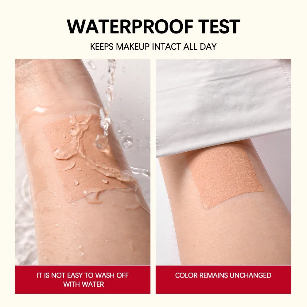 Matte Foundation Base Blur Soft Focus Matte Full Coverage Natural Fit Face Makeup Lightweight Long-Lasting Concealer BB Cream