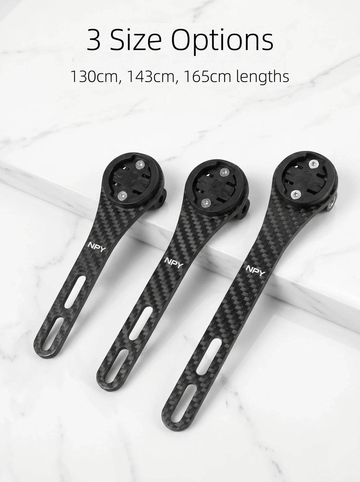 NPY Carbon Fiber Speedometer Holder Integrated Handlebar Mount For Wahoo/Bryton/Garmin Speedometer Mount Bicycle Accessories