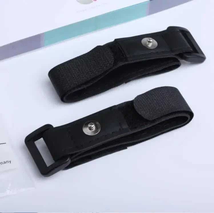2pcs（1pair） Black Microcurrent bracelet Cuff Wrist Straps Cables For Healy or VariZapper / VariGamma