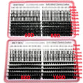 60D-100D Cluster Eyelash Extensions with Lash Spikes Lash Clusters Wispy Eyelashes Clusters Fluffier Individual Lashes Clusters