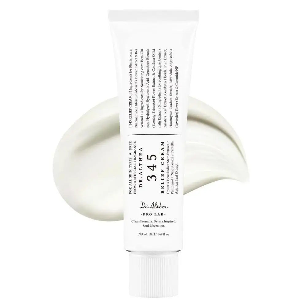 Relief Cream Nourishing Skin Improving Acne Marks Antioxidant Cream Address Blemishes Repairing Barrier Moisturizer Skin Care