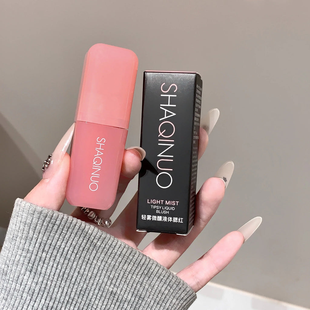 Light Blush Liquid SHAQINUO Moisturizing Mirror Vitality Moisturizing Whitening Brightening Natural Rouge