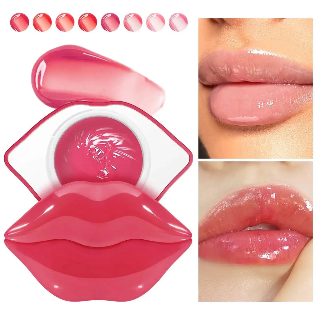 Korean Lip Sleeping Mask Overnight Hydration Repair Balm For Dry Chapped Lips Care Beauty Treatment Gel