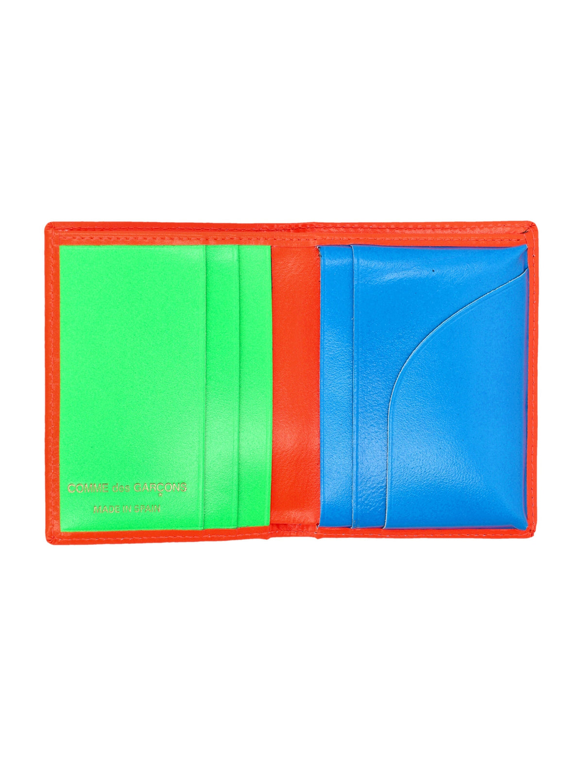 COMME DES GARÇONS WALLET Mini Bifold Leather Cardholder