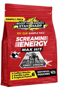 Screamin Energy Sample Pack - 6 Pouches