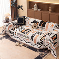 Boho Chic Woven Throw Blanket for Couch, Washable Couch Cover for Pets, Dogs, Cats