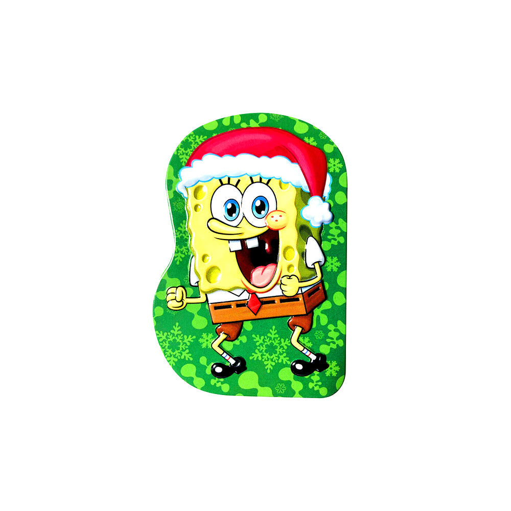 Boston America - SpongeBob SquarePants Sour Strawberry Candy (1.2oz) Box of 12 Tins