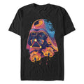 Men's Star Wars Color Melted Vader T-Shirt