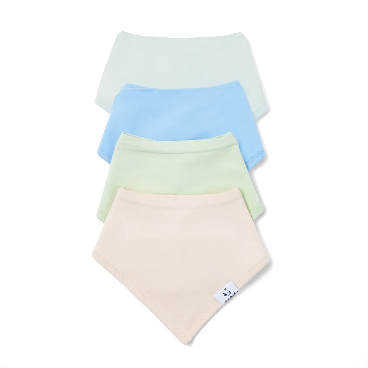 Bamboo Bandana Bibs in Blue Bell