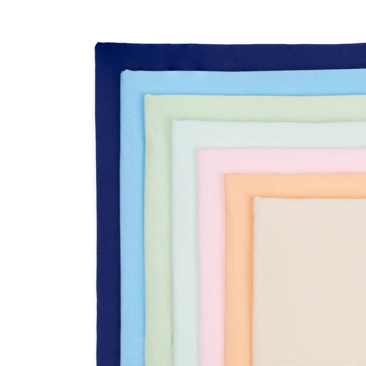 Bamboo Swaddle Blankets in Blue Depths