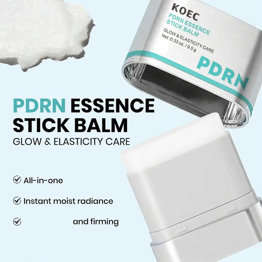 9.5g KOEC PDRN Essence Stick Collagen Enriched Deep Hydration Anti Wrinkle Firming Enhance Elasticity Korean Face Neck Care