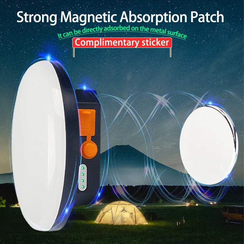 MOSLIGHTING Tent Light Rechargeable Lantern Portable Emergency Night Market Light Outdoor Camping Bulb Lamp Flashlight Home LED
