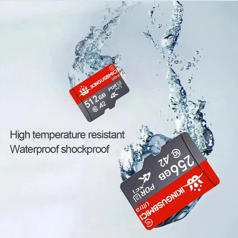 Micro Memory Card SD Cards TF Cards Flash Card 32GB/256GB/16GB/64GB/512GB Wide Compatibility for Security Camera