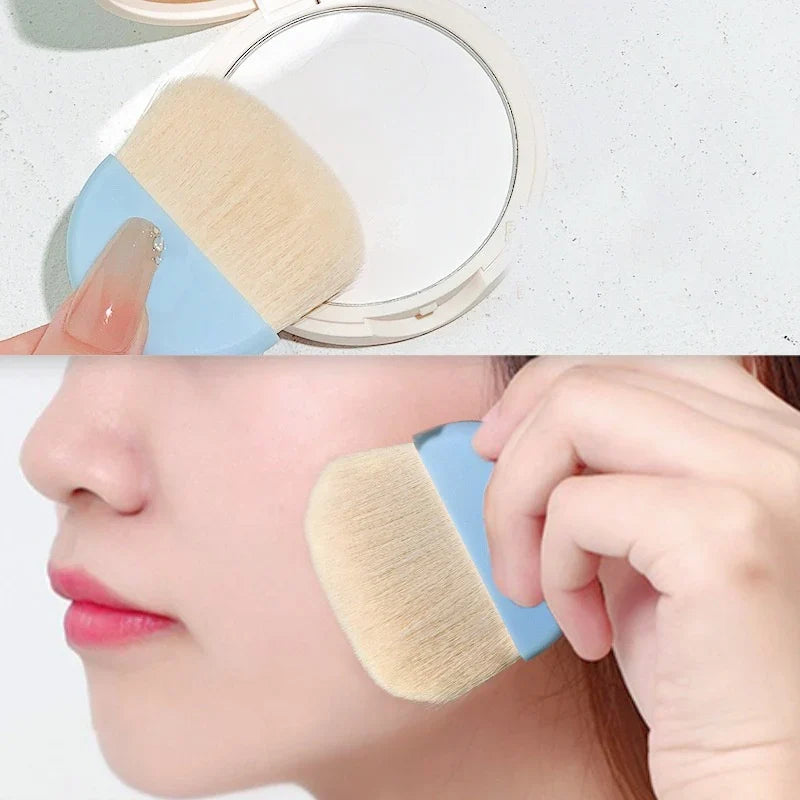 6Pcs Mini Makeup Brushes Set With Box Portable Cosmetic Powder Foundation Blush Blending Concealer Make Up Brushes Makeup Tool