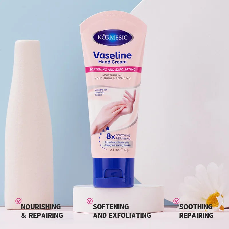 KORMESIC Vaseline Intensive Moisture Hand Cream Moisturizing Lotion Nourishing Hydrating Skin Care Products