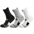 Pack of Men's High Elastic Tube Socks