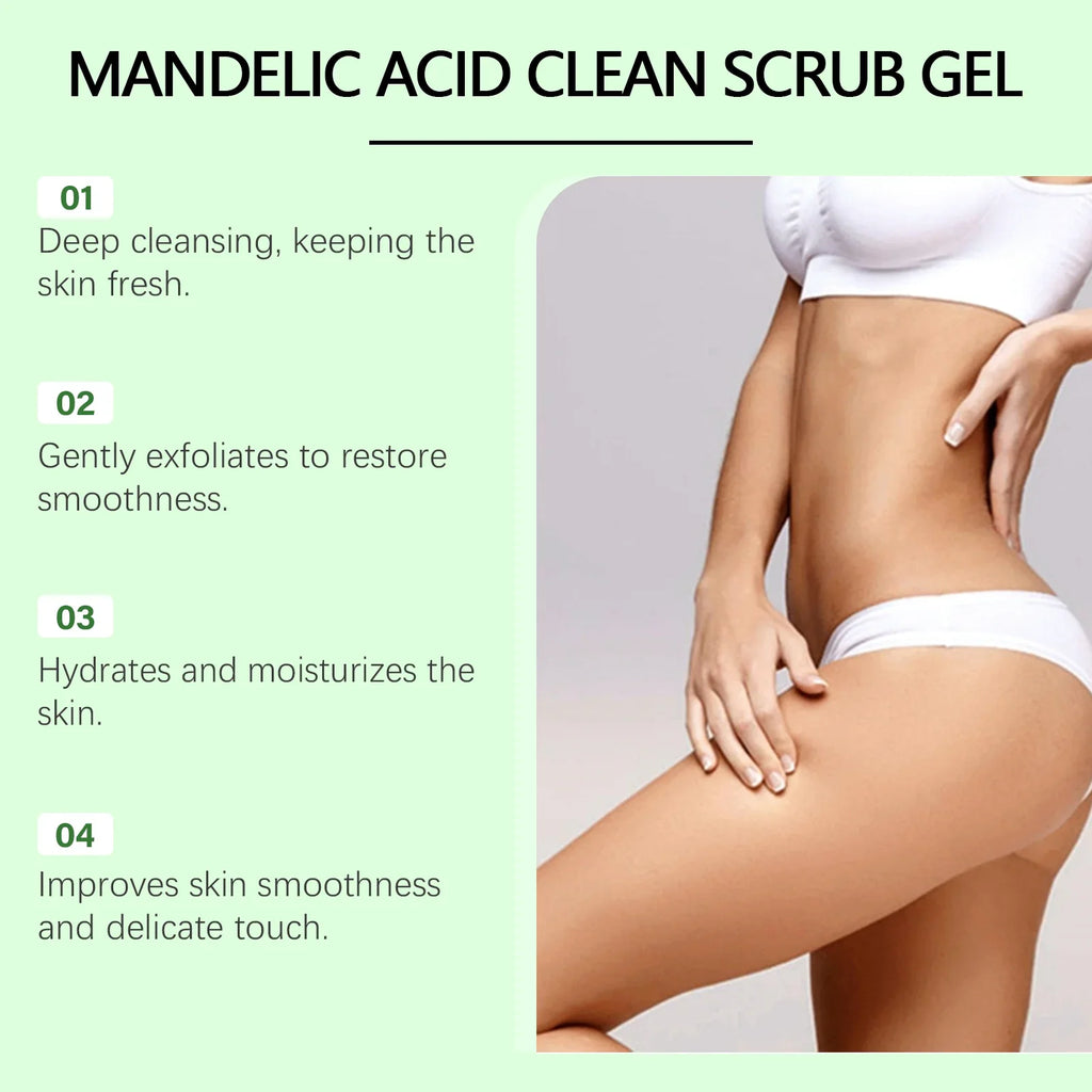 HOYGI Aloe Vera Exfoliating Gel Dead Skin Removal Deep Cleansing Pores Smooth Moisturizing Reduce Dryness Oil Control Skin Scrub