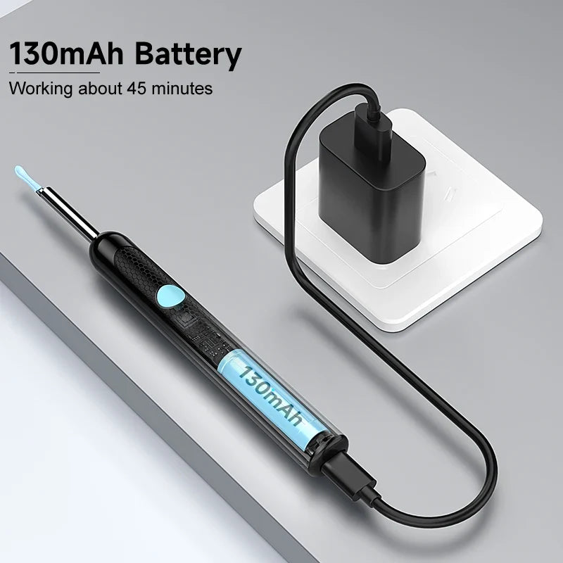 4.2MM Mini Otoscope Camera WIFI Wireless Endoscope  Visual Ear Wax Cleaning Portable HD Otoscope For iphone xiaomi huawei