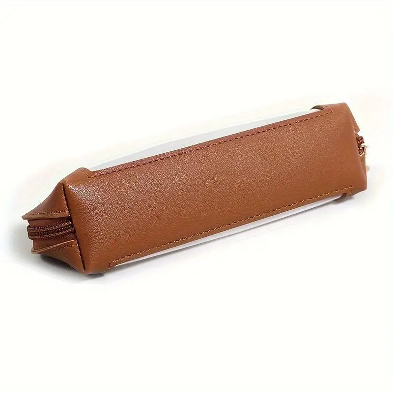 Cosmetic bag, makeup brush storage bag portable travel toiletries storage bag PU portable small cosmetic bag toiletries bag