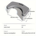 Home Thickened Toilet Foot Stool Squatting Helper Anti Slip Step Stool for Adult Children Pregnant Women Bathroom Foot Rest