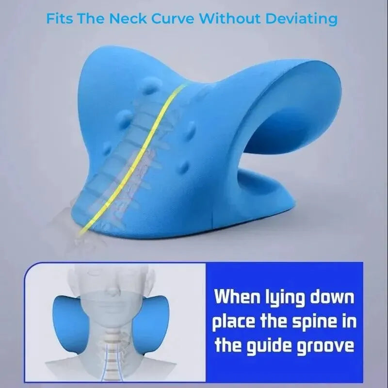 Shoulder Relaxation Cervical Spine Traction Device Is Convenient for Cervical Spine  Neck  Pillow  Correction  Device