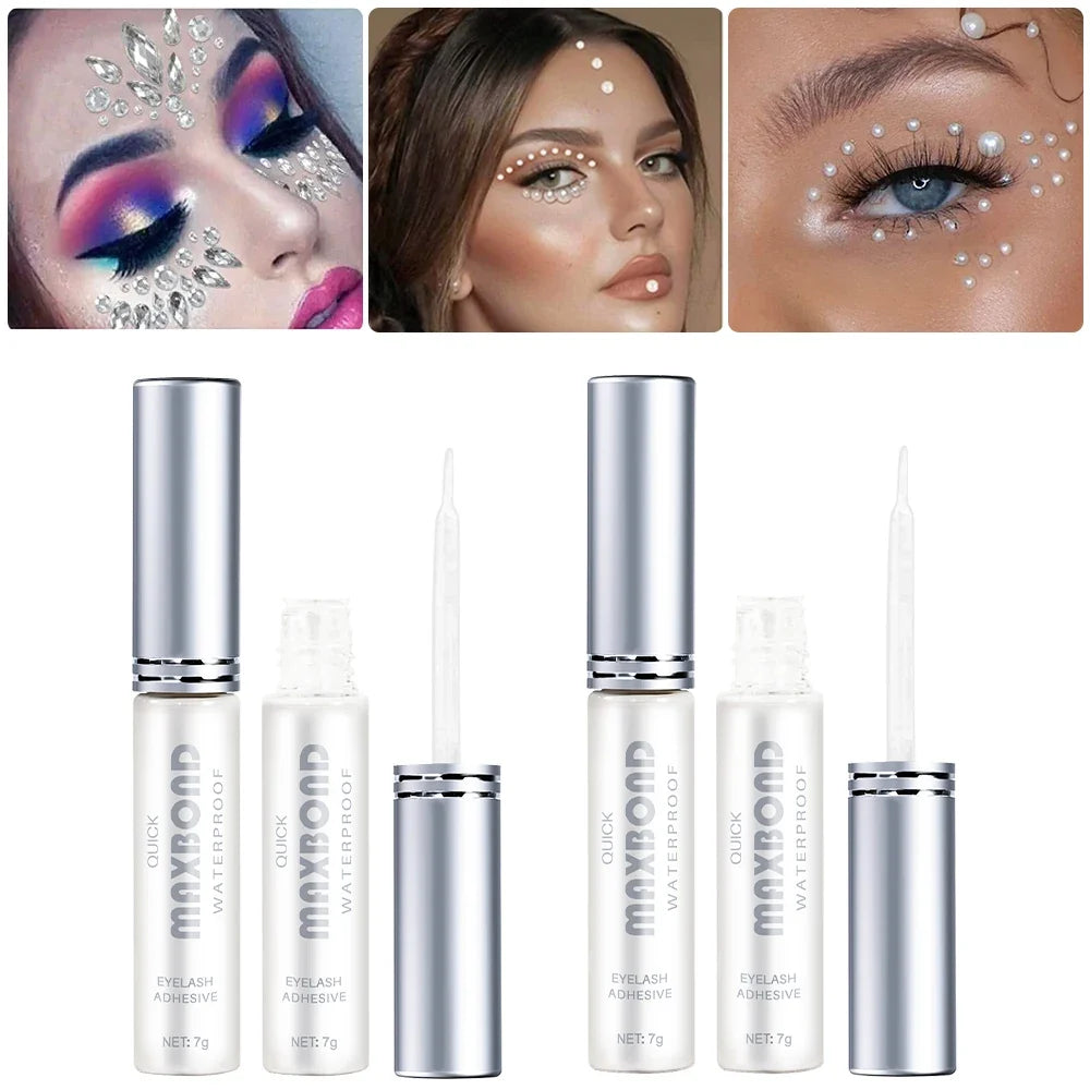 7g False Eyelash Extension Glue Makeup Long Lasting Waterproof Fast Dry Strong No Irritation Transparent Eyelashes Primer Tools#