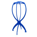 1pcs High Quality Wig Stand Multi-Purpose Use Hat Wig Hair Head Stand Foldable Flexible Plastic Wig Holder