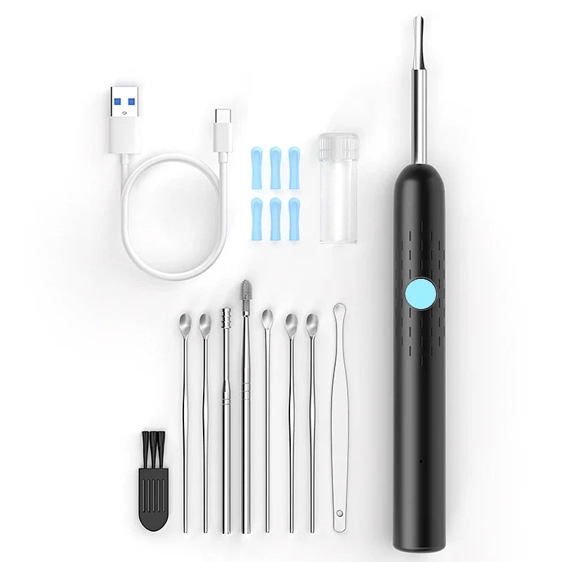 4.2MM Mini Otoscope Camera WIFI Wireless Endoscope  Visual Ear Wax Cleaning Portable HD Otoscope For iphone xiaomi huawei