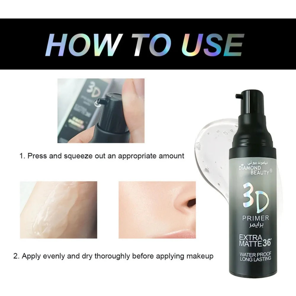 Transparent Jelly Foundation Makeup Priming And Color Rendering, Long Acting Foundation Cream Before Holding Makeup
