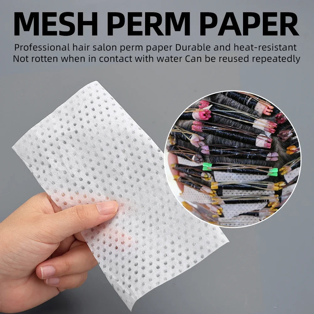 1000pcs Adjustable Wristband Style Perm Paper for Salon Hair Perming Paper Curler Hairdressing Tools Kit Auxiliary