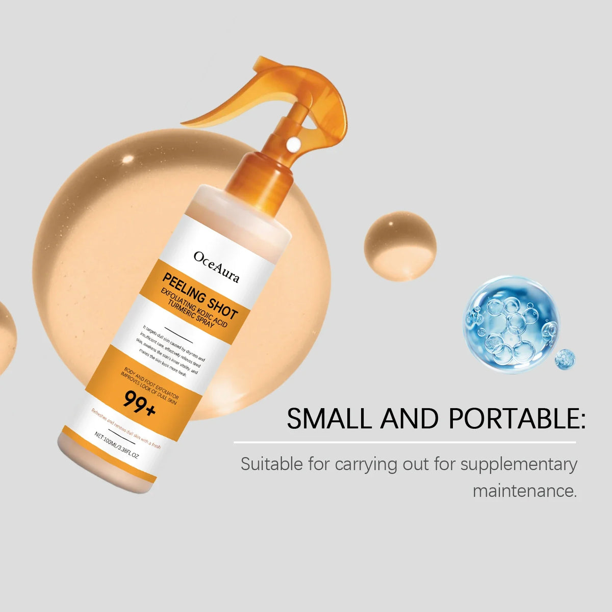 Moisturizing Skin Brightening Serum Lighten Dark Skin Calluses Remover Anti Dryness Peeling Restore Smooth Soft Foot Care Spray