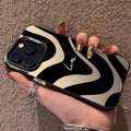 Black Polka Dot Pattern Phone Case