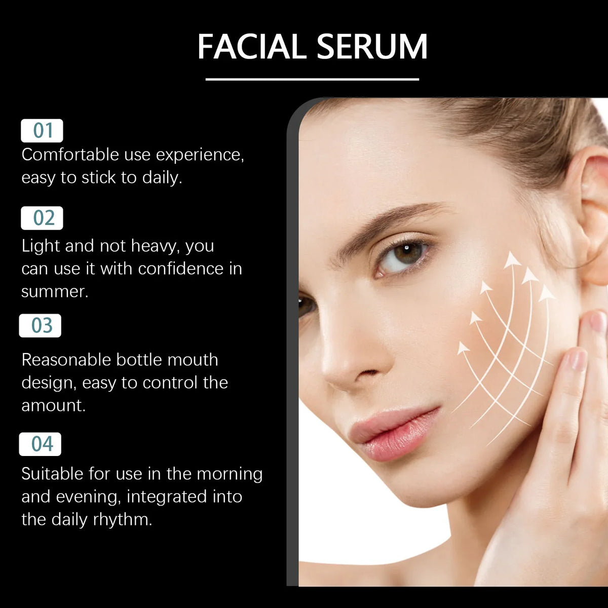 Facial Care Essence, Moisturizing, Radiance - Boosting, Lightweight, Hydrating, Smooth, Soft & Elastic Skin, Skincare Serum