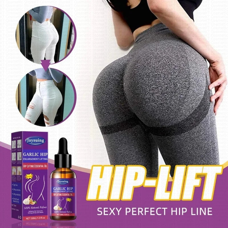 Garlic Buttock Enlargement Essential Oil Buttocks Firming Lifting Shape Massage Growth Increase Tighten Sexy Big Butt Body Care