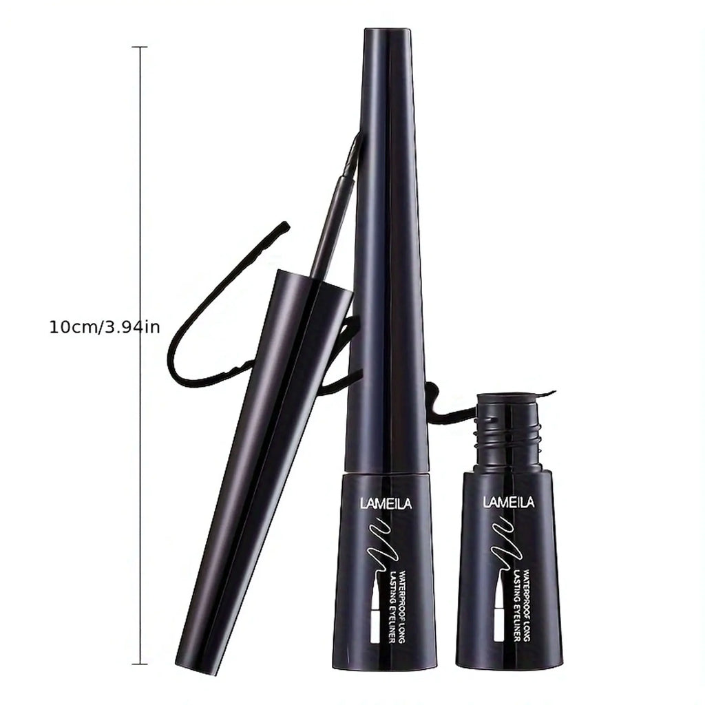 1pcs Slim eyeliner is waterproof, sweat-proof, long-lasting and non-smudged. Newbie brown eyeliner liquid pen