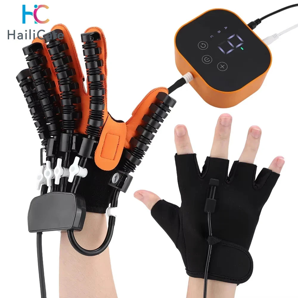 Robot Gloves Stroke Hemiplegia Cerebral Infarction Training Device Finger Exerciser Hand Function Recove Rehabilitation