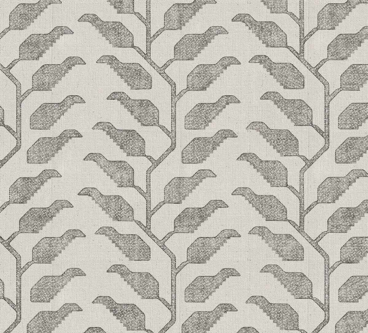 Folio Pillow Cover in Graphite, Susan Connor Textiles