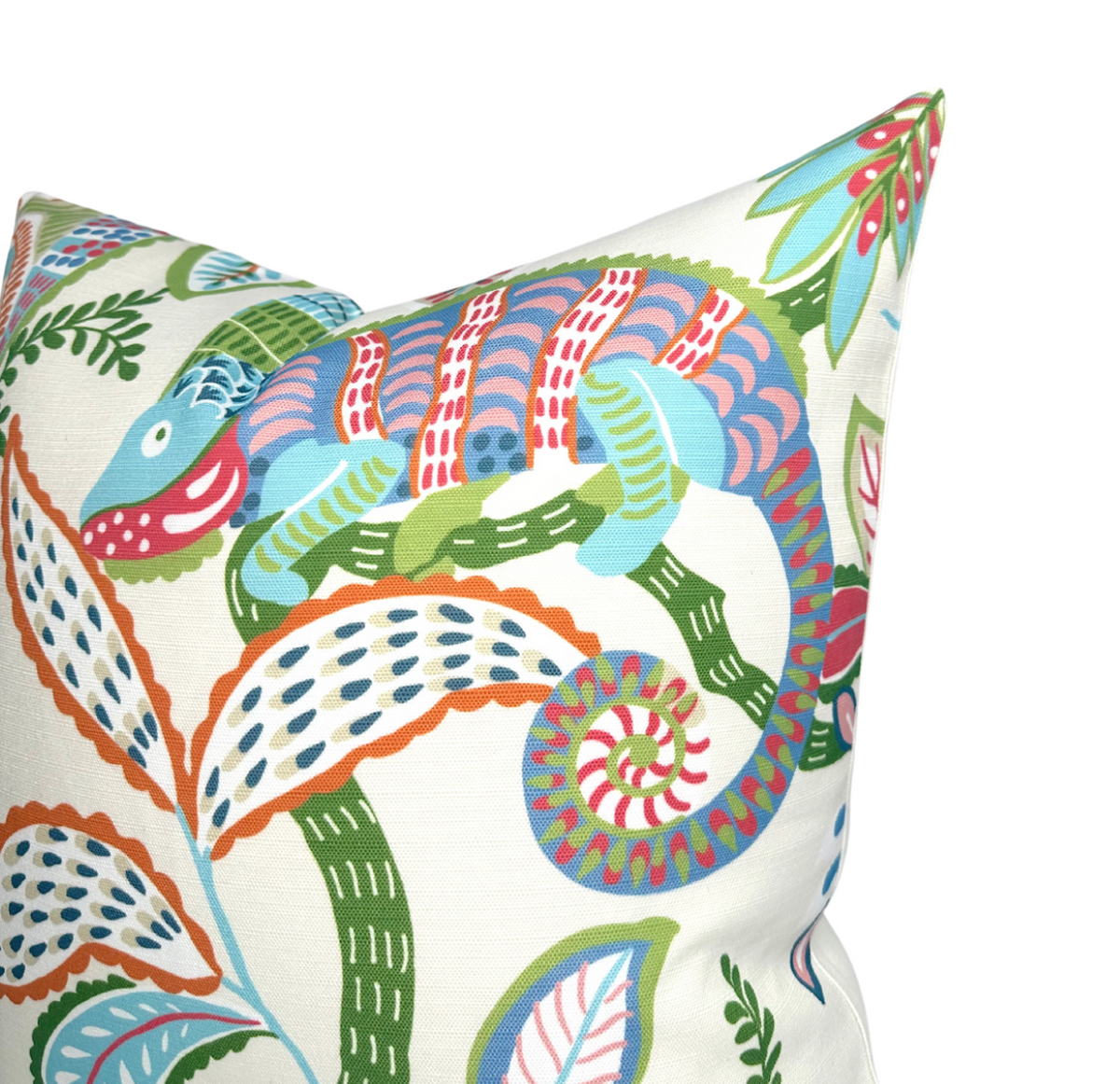 Iggy Performance Pillow Cover in Ivory, Thibaut Pillows