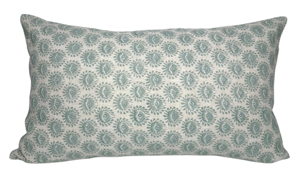 Lyon Pillow Cover in Celadon, Walter G Textiles