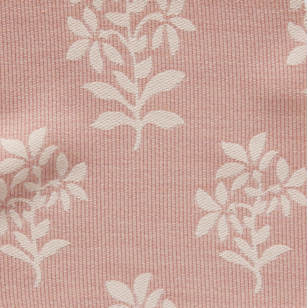 Asha Pillow Cover in Pink + Ivory, Peter Dunham Textiles