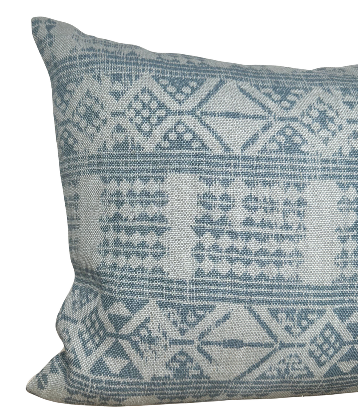 Addis Pillow Cover in Mist Blue, Peter Dunham Textiles