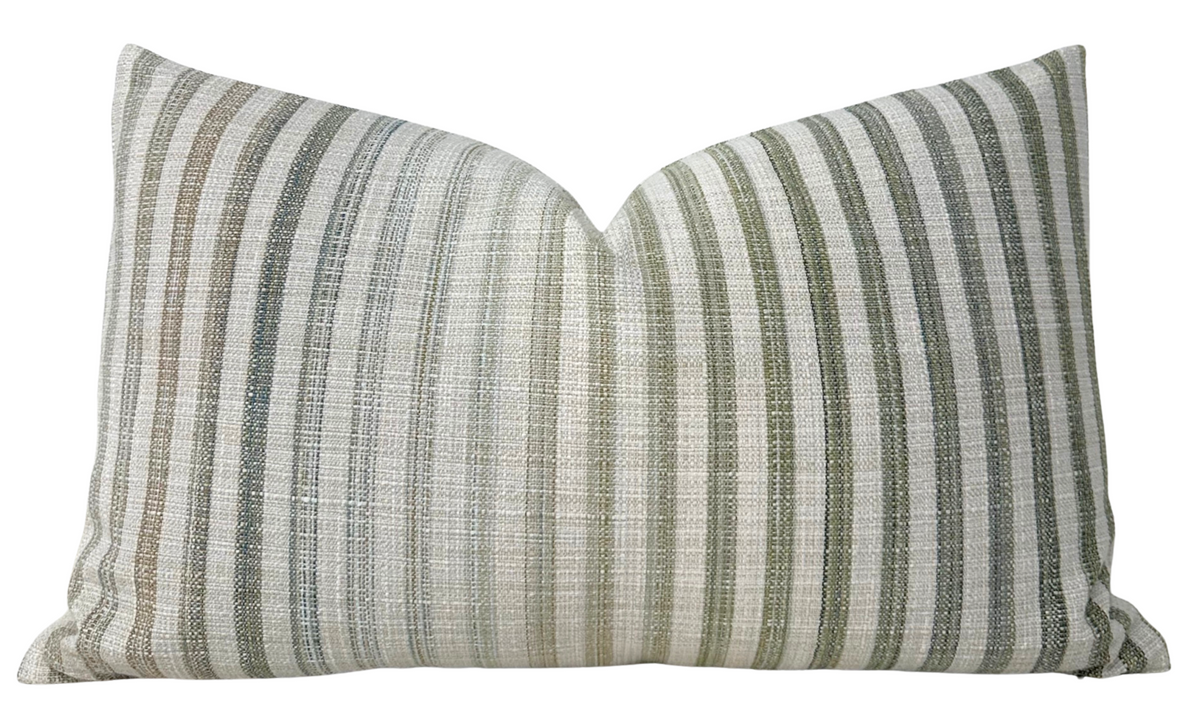 Pharos Pillow Cover in Green, Designer Pillows