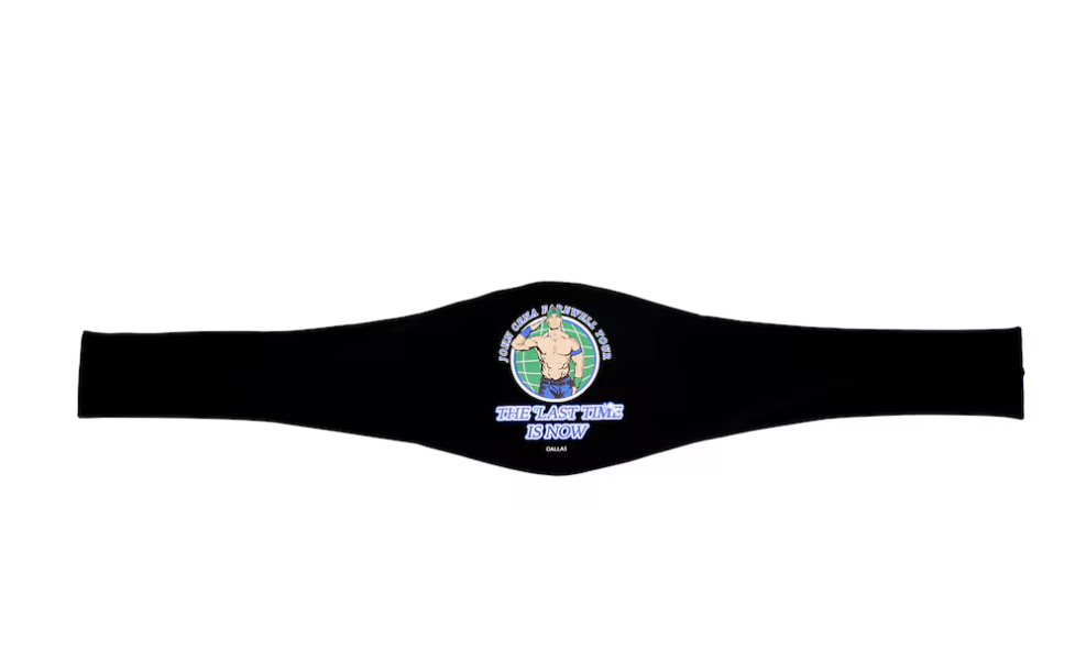 John Cena Farewell Tour 2025 Dallas Spinner Championship Replica Title Belt