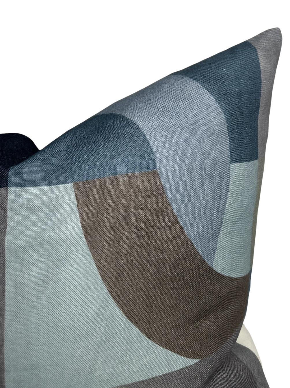 Colonnade Pillow Cover in Indigo, Kelly Wearstler Textiles